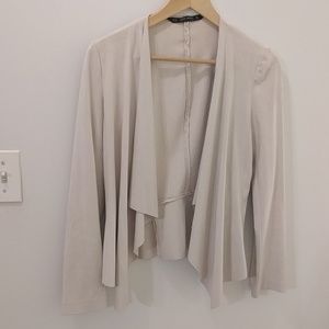 Zara faux suede jacket